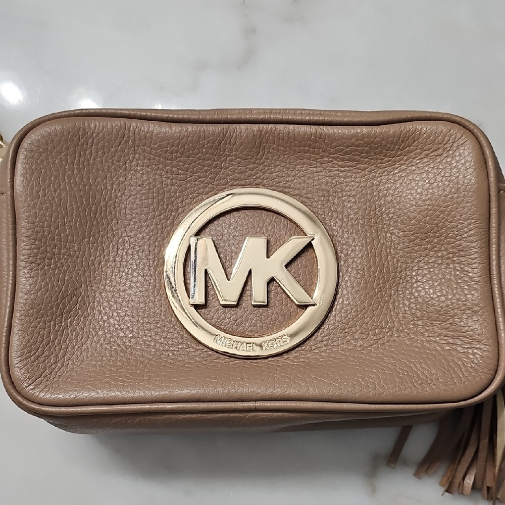 Michael Kors Tan Crossbody Bag
